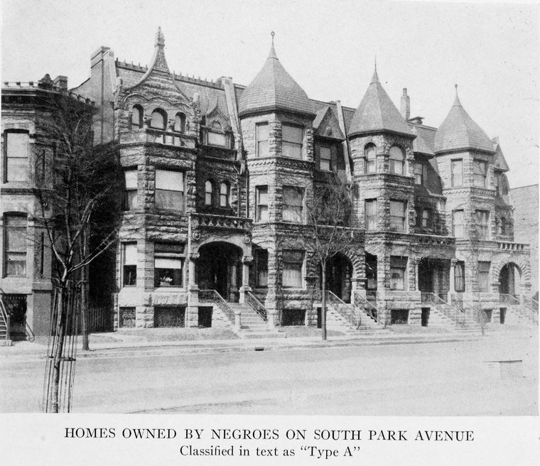 Homes owned by Negroes on South Park Avenue NYPL Digital Collections