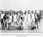 Negro Athletic team in city-wide meet