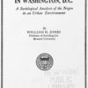 Recreation and amusement among Negroes in Washington, D.C. title page