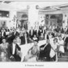 A formal banquet; The Martinique Club.