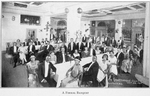 A formal banquet; The Martinique Club.