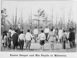 Pastor Dorpat and his pupils at Meherrin.