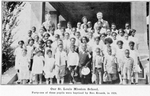 Our St. Louis Mission School; Forty-one of these pupils were baptized by Reverend Kroenk, in 1926.