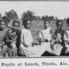 Pupils at lunch, Tinela, Ala.
