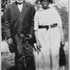 Jim McBride and Emily Bridges; Two old members at Rosebud, Ala.