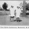 Two little Lutherans, Rockwell, N.C.