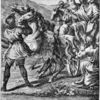 Philip and the Ethiopian eunuch; "And he preached to him Jesus." Acts 8, 35.