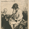 [Le vieux marchand.]