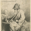[Le vieux marchand.]