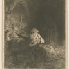 Moine en prière.
