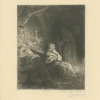 Moine en prière.