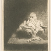 Vieillard en prière.