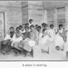 County training school, Pickens County, Ala.; A class in sewing.