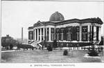 Dining hall, Tuskegee Institute.