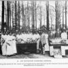 An outdoor canning lesson.