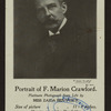 F. Marion Crawford.