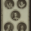 Elizabeth. James I. Charles I. Cromwell. Charles II.