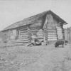 Evolution of the Negro home; Slave - cabins, Southern United States [loaned by Southern Workman]