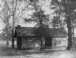 Evolution of the Negro home; Slave - cabins, Southern United States [loaned by Southern Workman]