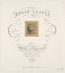 Tête de Breton (mounted on etched title page : Douze sujets gravées à l'eau forte).