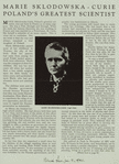 Marie Sklodowska-Curie (1867-1934)