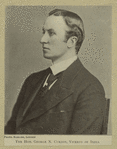 George N. Curzon, Viceroy of India.