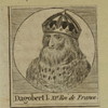 Dagobert I, king of the Franks.