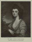 Mrs. Davies, painted by George Romney. (Timothy Cole's engravings of old English masters.)