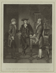 Baron De Kalb introducing Lafayette to Silas Deane