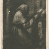 Moine en prière.