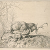 Cerf, d'après Barye.