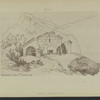 Razvaliny tserkvi sv. Grigoriia. 1855 g. Gruziia