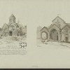 Episkopskaia tserkov' v starom Manglise, 1020 g.- Vneshnii vid Akhtalaskago khrama, v Gruzii, XII v.
