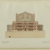 Proekt novago teatra dlia Tiflisa, sochinennyi v 1887-1888 g. Glavnyi fasd
