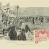 Podnesenie vo vremia torzhestvennoi trapezy v Granovitoi palate medalei i zhetonov, vybitykh po sluchaiu Sv. Koronovaniia 1896 goda