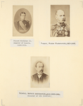Future Nicholas II, emperor of Russia, 1868-1918; Trepov, Fiodor Fiodorovich, 1803[9]-1889; Tolstoi, Dmitrii Andreyevich, graf, 1823-1889. Minister of the Interior.