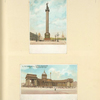 St.-Petersburg. Column of Alexander (Kolonna Aleksandra); St.-Petersburg. Cathedral of Our Lady of Kazan (Sobor Kazanskoi Bozh'ei Materi).