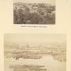 General view of Nizhni [Novgorod] from above. (two images)