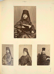 Russian priests. (four portraits)