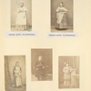 Russian nurses. St. Petersburg [top two photos]; Types of population(Turkic people of European Russia) [bottom three photos].
