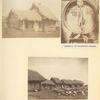 Cottages, peasants; drum [tambourine].