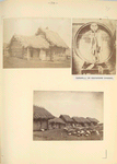 Cottages, peasants; drum [tambourine].
