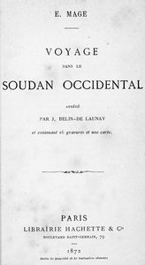 Voyage dans le Soudan Occidental
