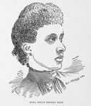 Anna Belle Rhodes Penn. Pedagogue, Poetess and Essayist, Lynchburg, Virginia.