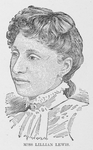 Miss Lillian Lewis. Writer.