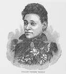 Lillian Parker Thomas. Local and Correspondent Editor of the Freeman.