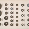 An illustration of old Japanese coins