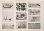Variety of old Japanese ships