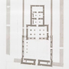 Kalapsche. Grundriss des freistehenden Monument. = Calapsché. Plan de monument isolé.