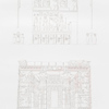 Danduhr, Ansicht der Vorhalle. = Dandour, façade du porche.